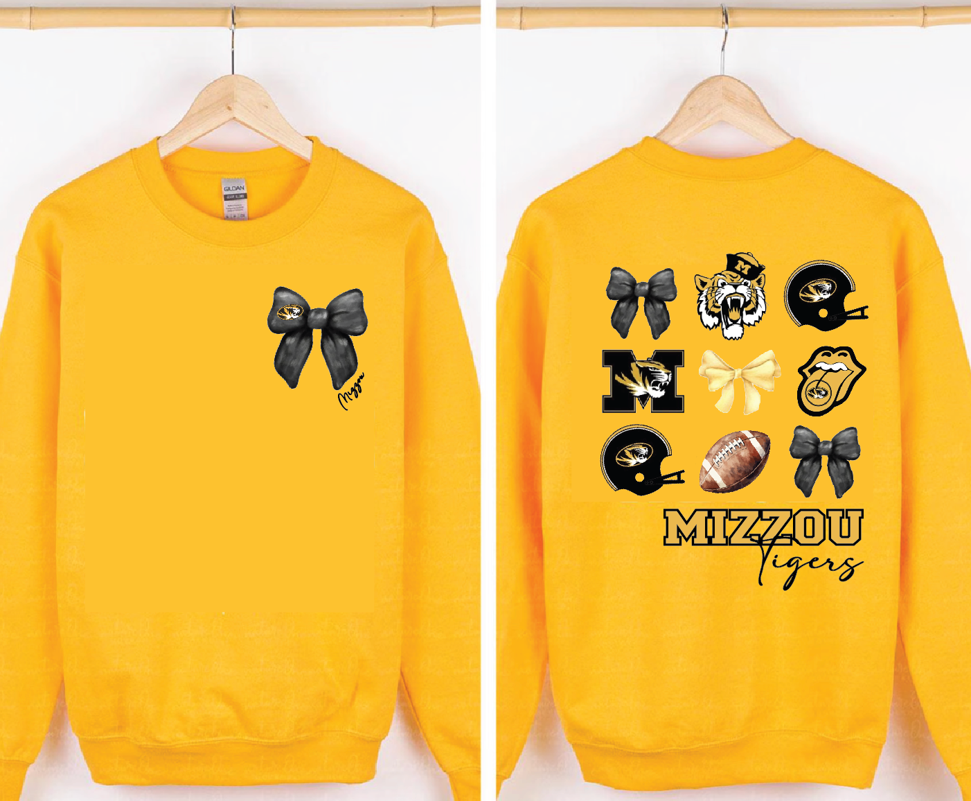 Mizzou Croquette Bow Tee