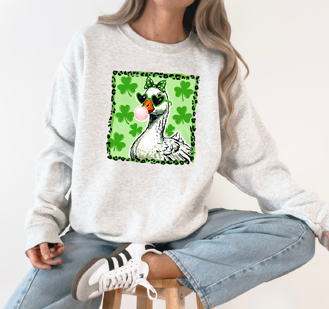 Silly Goose St Patrick's Day Crewneck