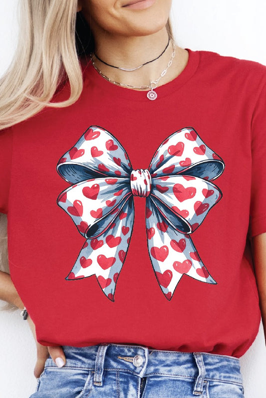 Valentine Heart bow