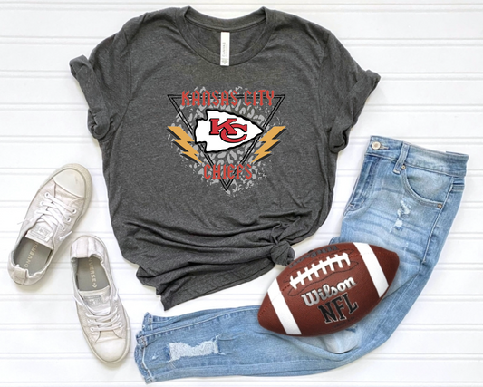 KC Chiefs Lightning Tee