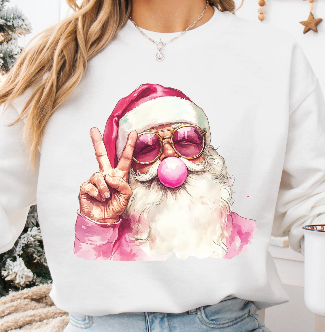 Vintage Santa Crewneck