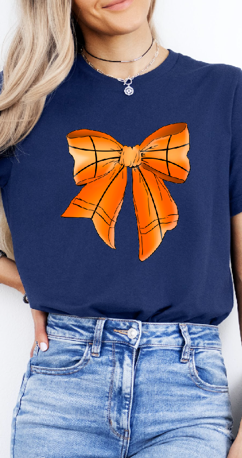 Basketball Bow T-shirt