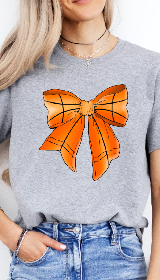 Basketball Bow T-shirt