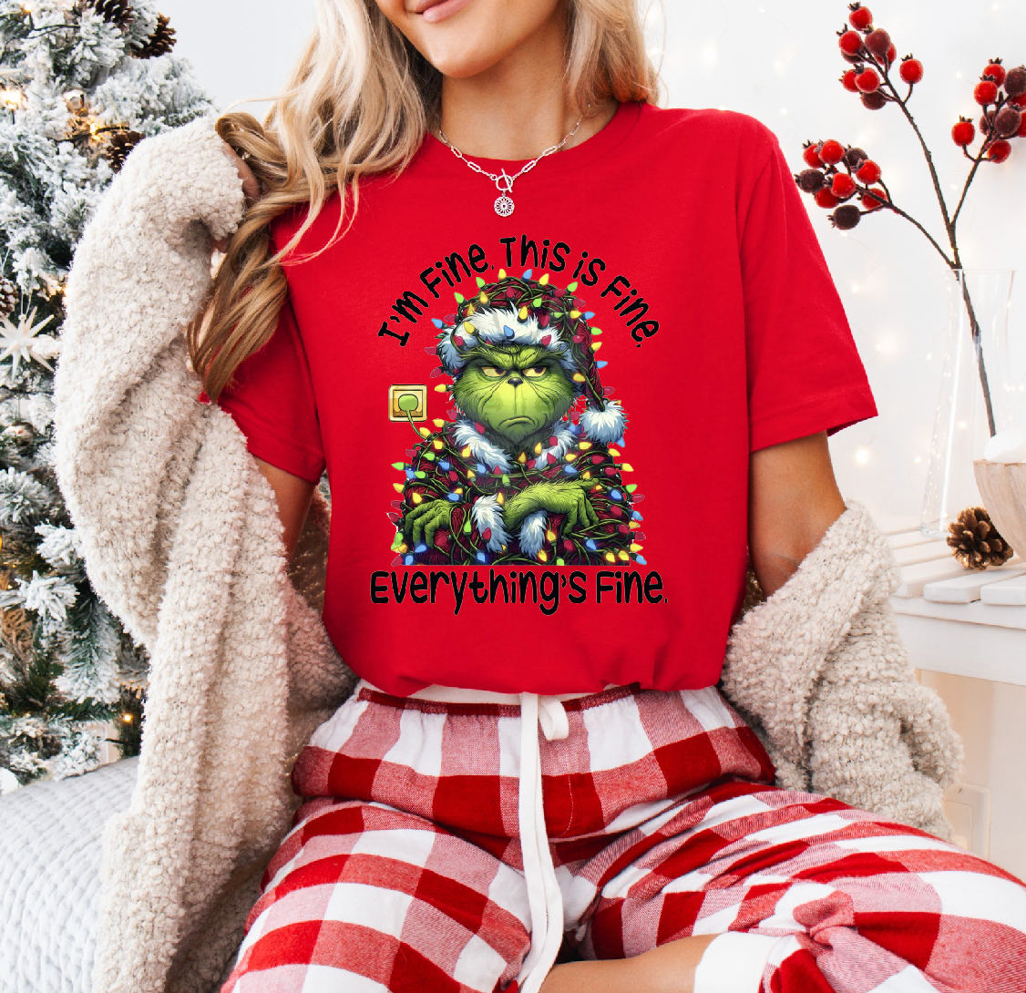 Grinch I'm fine This is Fine Tss