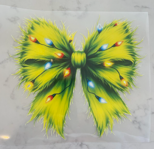 Green Bow DTF Transfer