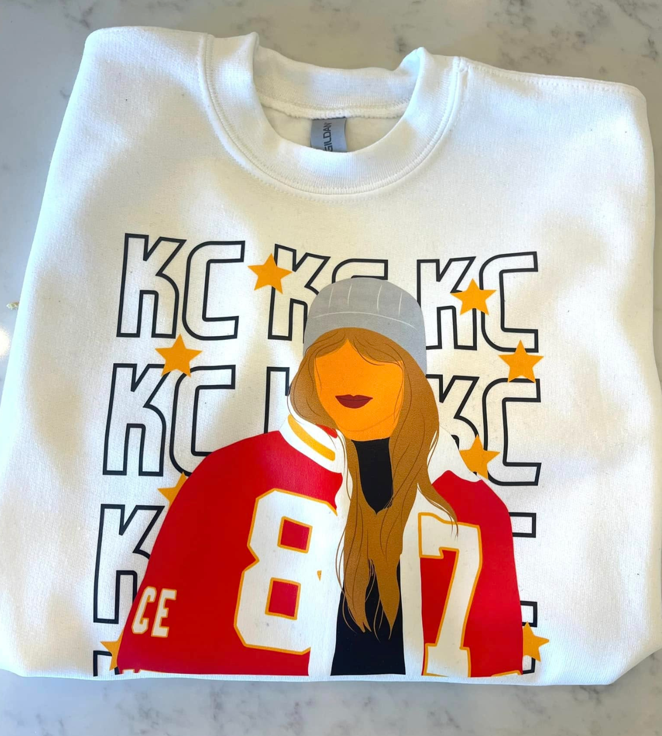KC Swiftie Hearts Shirt