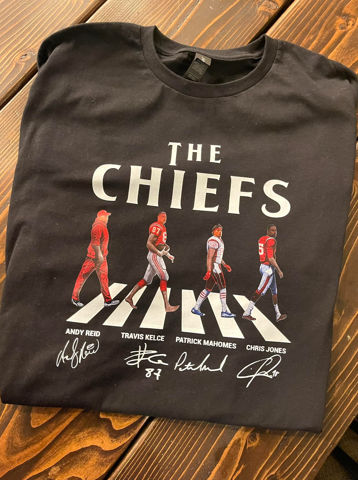 The Chiefs walk