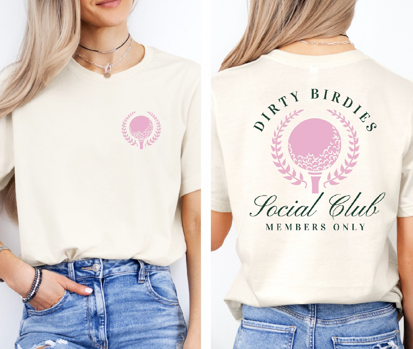 Dirty Birdies Social Club Tee
