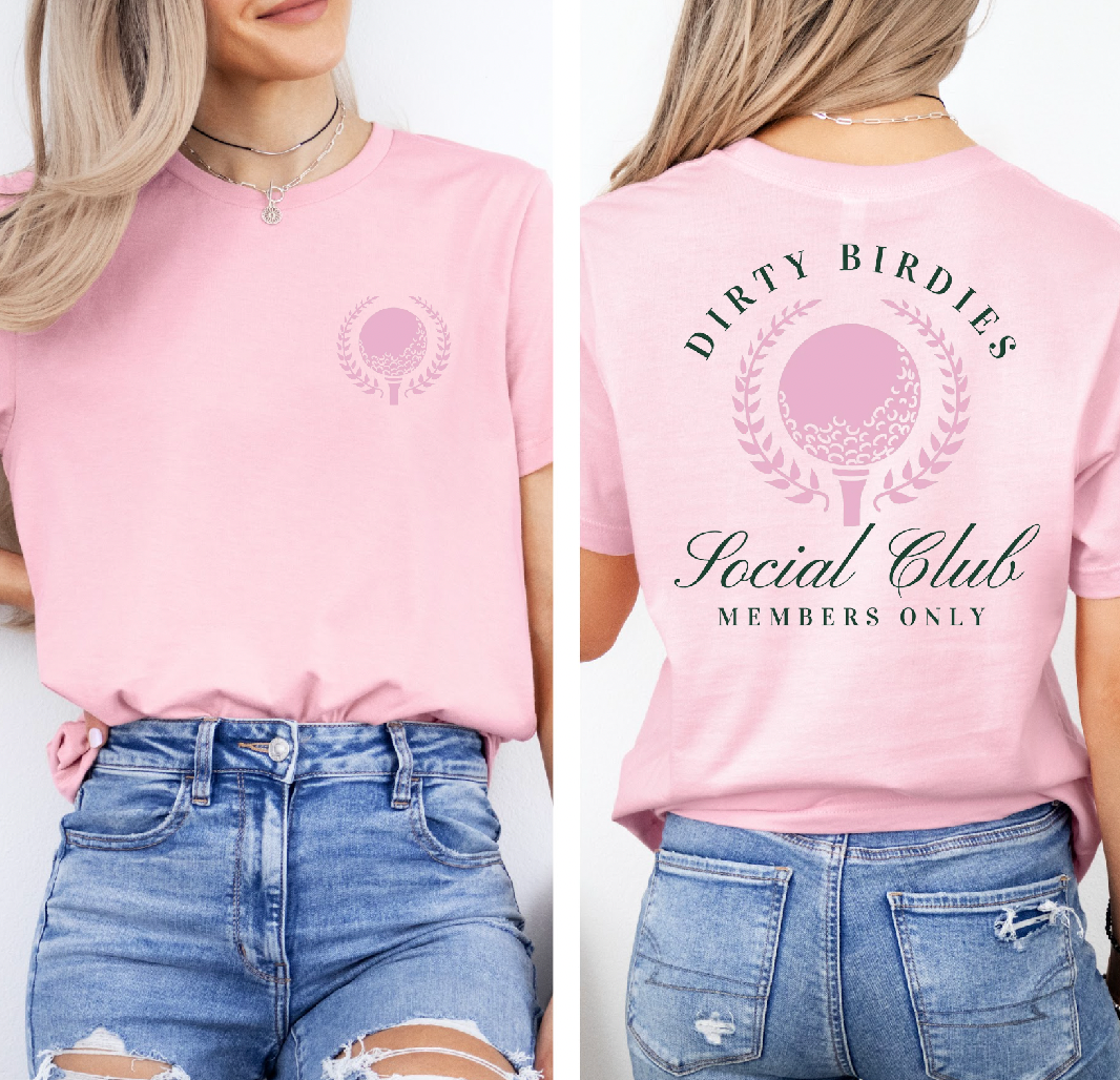 Dirty Birdies Social Club Tee