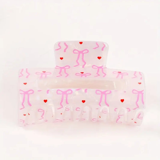 Bow Design Hair Claw Clip